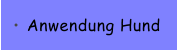 Anwendung Hund