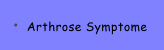 Arthrose Symptome