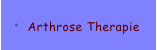 Arthrose Therapie